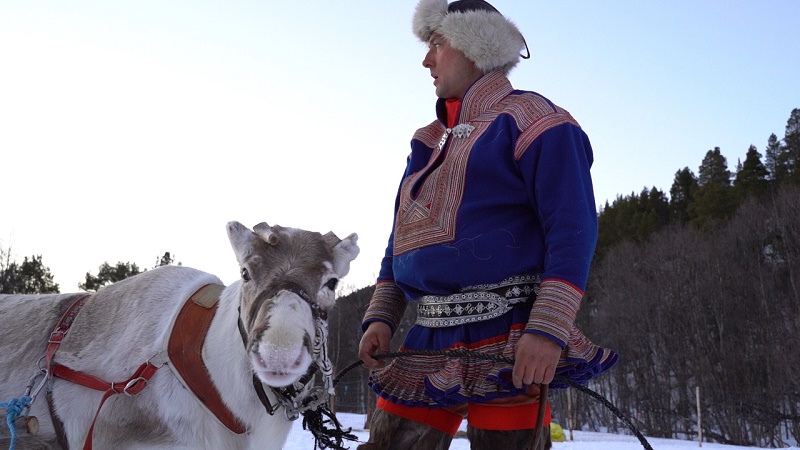 Valgfri utflukt og samisk aften i Sorrisniva